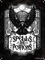 Spells & Potions Mini Tin Sign