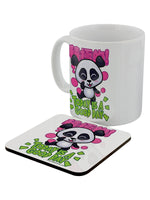 Handa Panda Today Is A Good Day Mug & Coaster Set