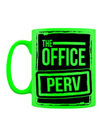 The Office Perv Green Neon Mug
