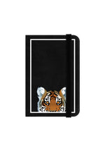 Inquisitive Creatures Tiger Mini Black Notebook
