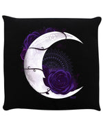 Requiem Collective Lunar Mandala Black Cushion