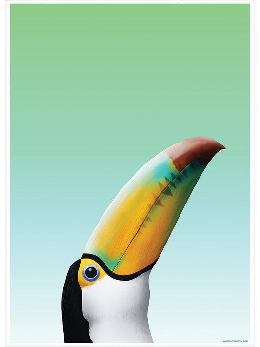 Inquisitive Creatures Toucan Mini Poster