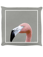 Inquisitive Creatures Fancy Flamingo Cushion