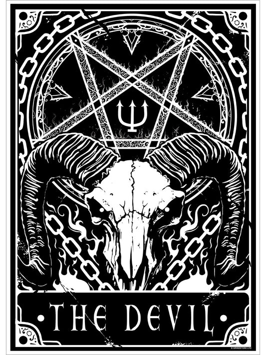 Deadly Tarot - The Devil Mini Poster