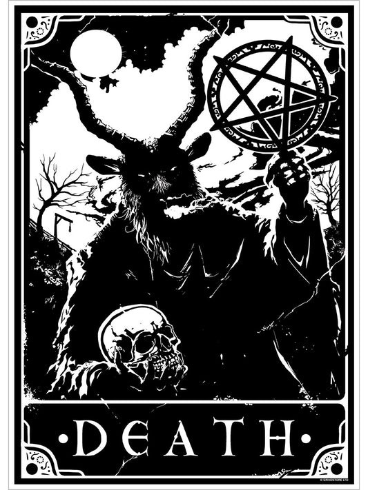 Deadly Tarot - Death Mini Poster