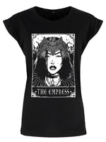 Deadly Tarot - The Empress Ladies Premium Black T-Shirt