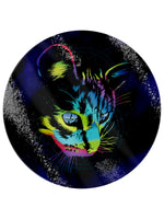 Unorthodox Collective Rainbow Cat Circular Glass Chopping Board