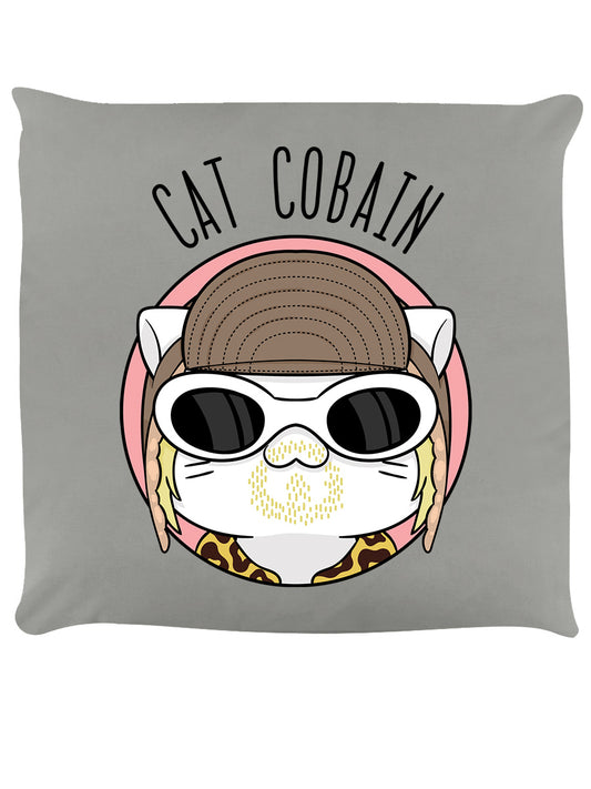 VIPets Cat Cobain Pale Grey Cushion