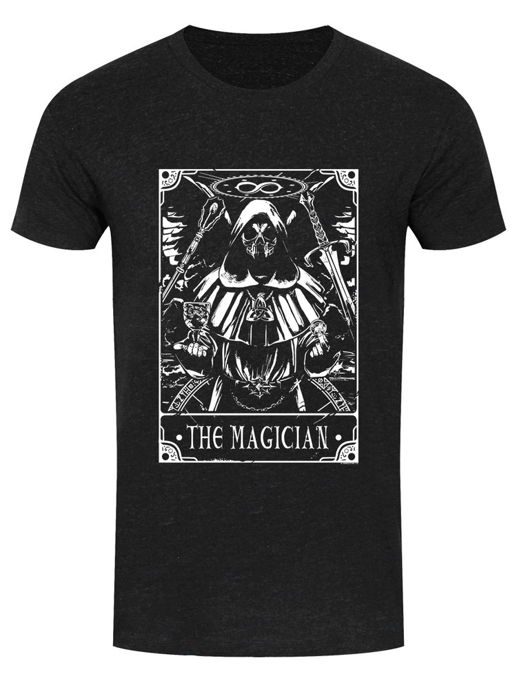 Deadly Tarot - The Magician Men's Heather Black Denim T-Shirt