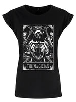 Deadly Tarot - The Magician Ladies Premium Black T-Shirt