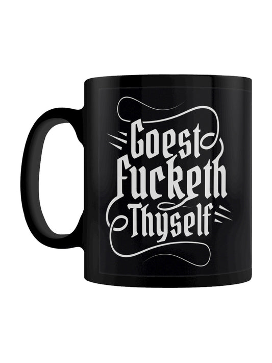 Black Mug Front