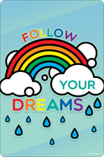 Follow Your Dreams Greet Tin Card