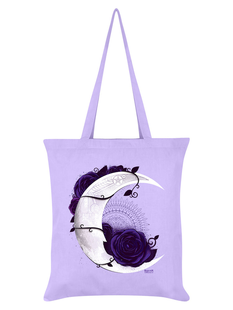 Requiem Collective Lunar Mandala Lilac Tote Bag