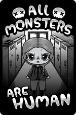 Mio Moon All Monsters Are Human Greet Tin Card