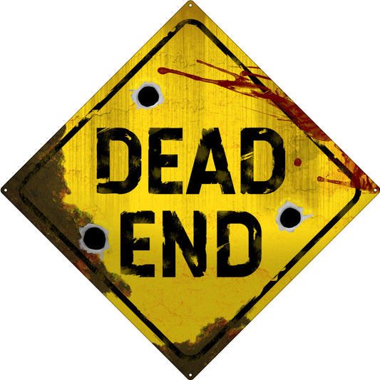 Square Tin Sign Front