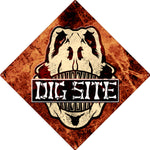 Dig Site Square Tin Sign