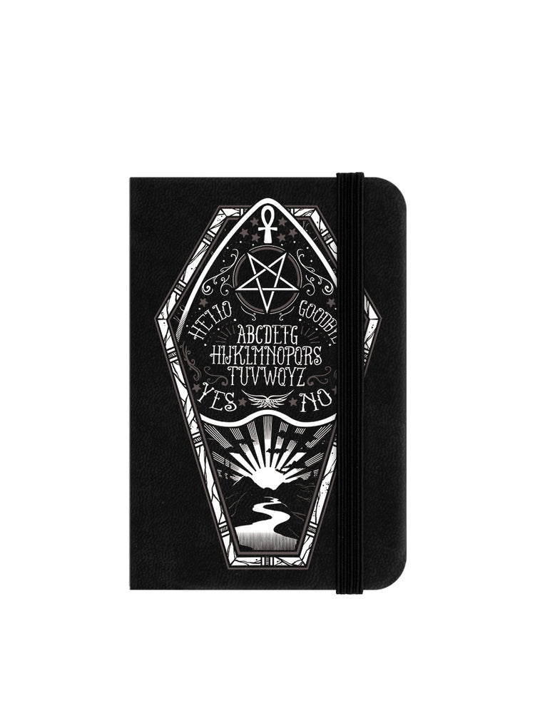 Ouija Coffin Mini Black Notebook