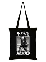 Tokyo Spirit Awkward Black Tote Bag
