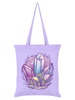 Mystical Mushrooms Lilac Tote Bag