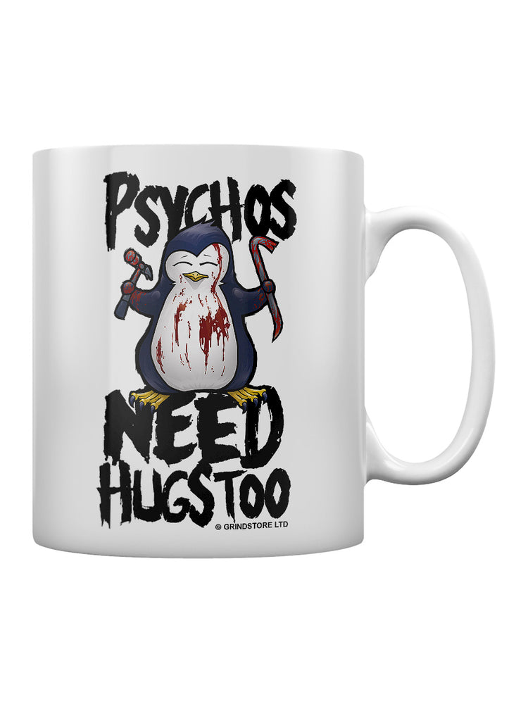 Psycho Penguin Psychos Need Hugs Too Mug