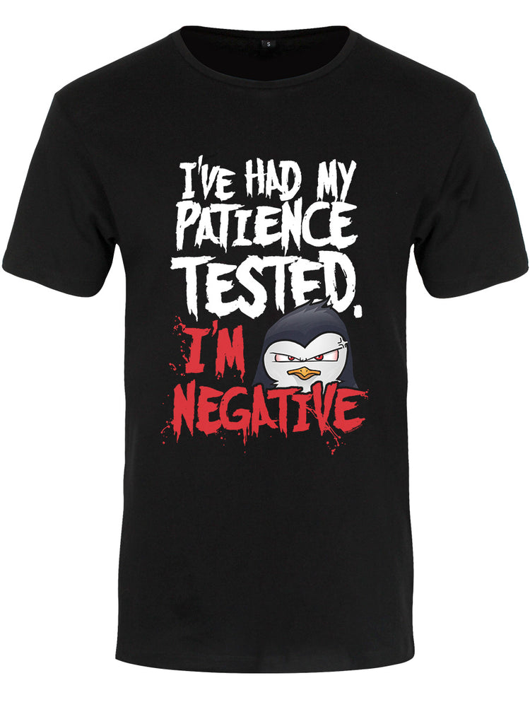 Psycho Penguin Patience Men's Premium Black T-Shirt