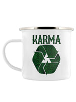 Recycling Karma Enamel Mug