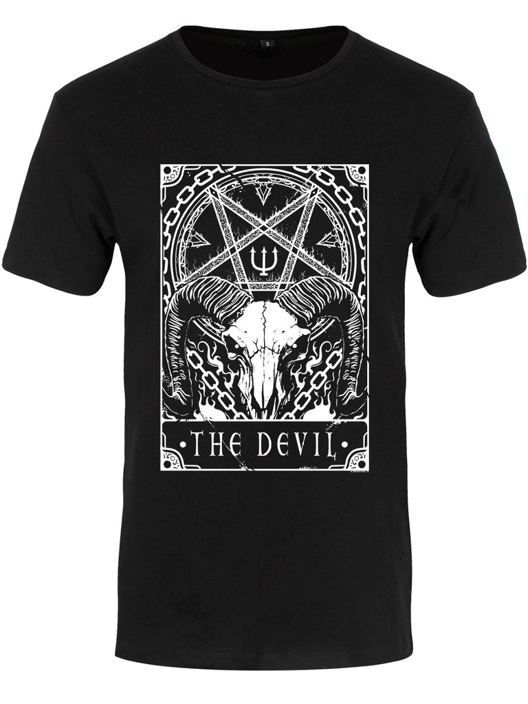 Deadly Tarot The Devil Men's Black Premium T-Shirt – Grindstore Wholesale