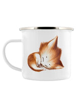 Russet Kitten Enamel Mug
