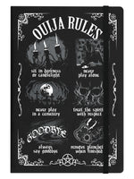 Ouija Board Rules A5 Hard Cover Notebook