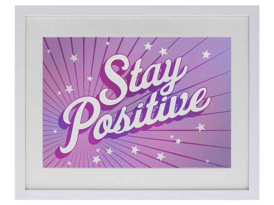 Small Mirrored Tin Sign Front