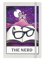 Deadly Tarot Life - The Nerd Cream A5 Hard Cover Notebook