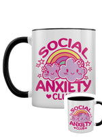 Social Anxiety Club Black Inner 2-Tone Mug