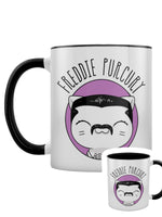 VIPets Freddie Purcury Black Inner 2-Tone Mug
