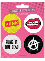 Punk Is Not Dead Vinyl Sticker Set