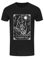 Deadly Tarot - The Hanged Man Men's Heather Black Denim T-Shirt