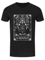 Deadly Tarot - The Hierophant Men's Heather Black Denim T-Shirt