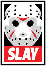 Slay Horror Mask Mini Poster