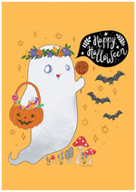 Halloween Ghost Mini Poster