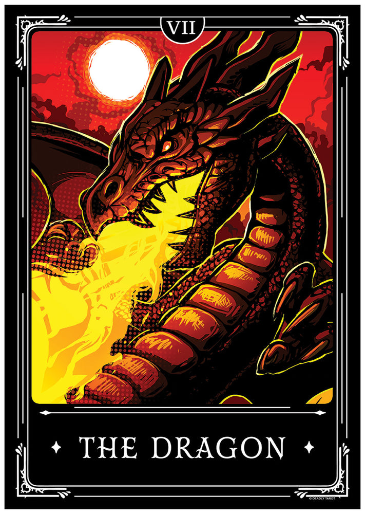 Deadly Tarot Legends The Dragon Mini Poster