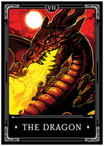 Deadly Tarot Legends The Dragon Mini Poster
