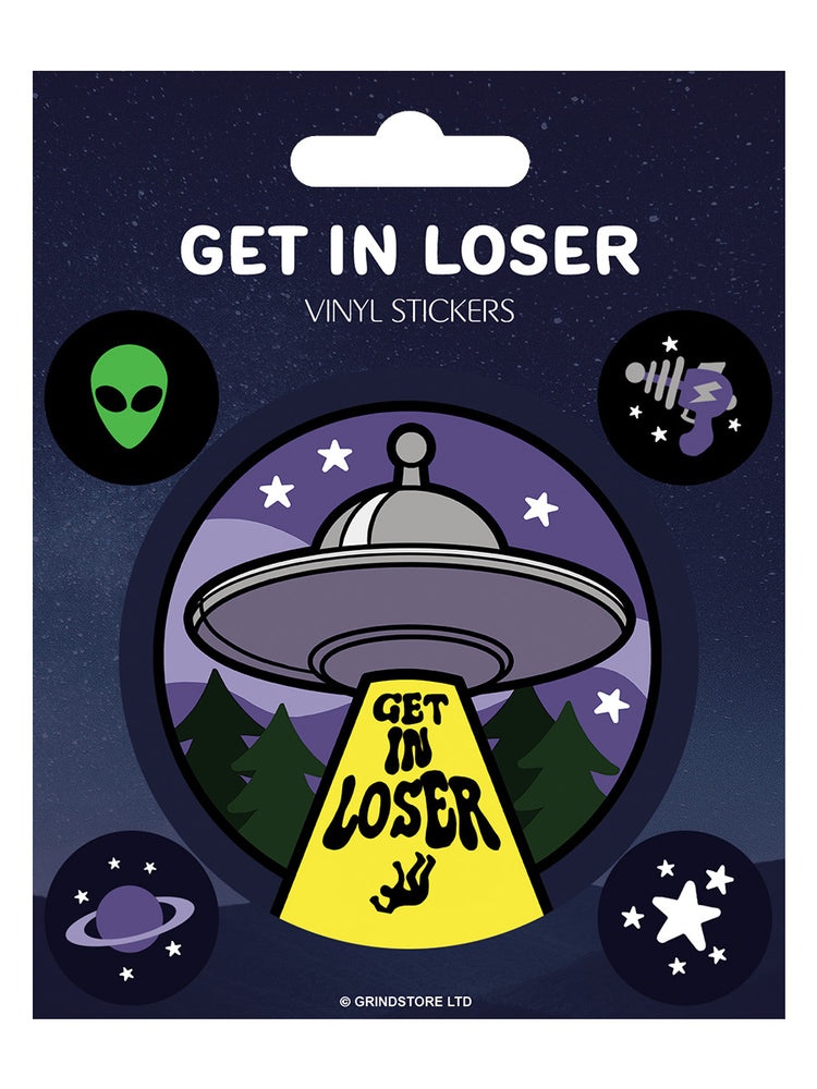 Get In Loser Vinyl Sticker Set