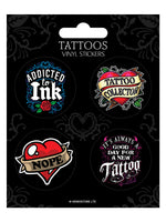 Tattoos Vinyl Sticker Set
