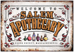 Welcome To Salem Apothecary Mini Poster