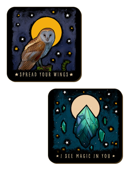 Coaster Set Back