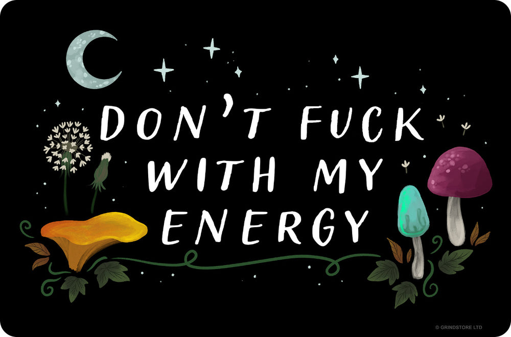 Don't Fuck With My Energy Greet Tin Card