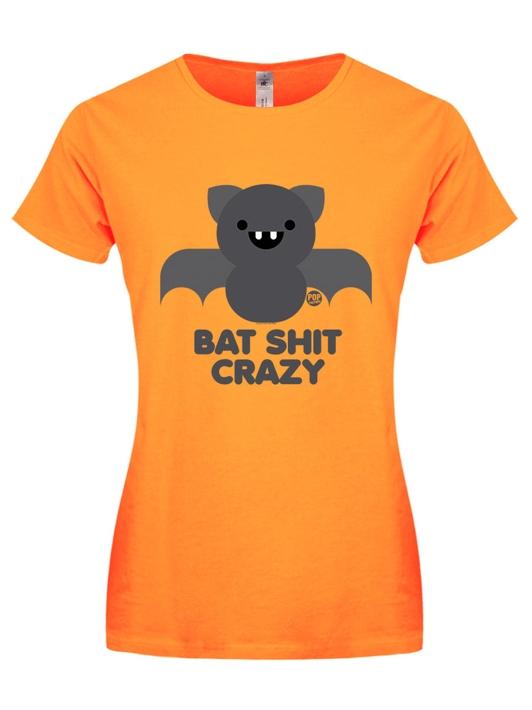 Pop Factory Bat Shit Crazy Ladies Apricot T-Shirt