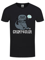 Pop Factory Grumposaur Men's Black T-Shirt