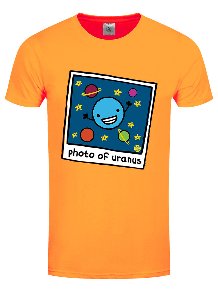 Pop Factory Photo Of Uranus Men's Apricot T-Shirt
