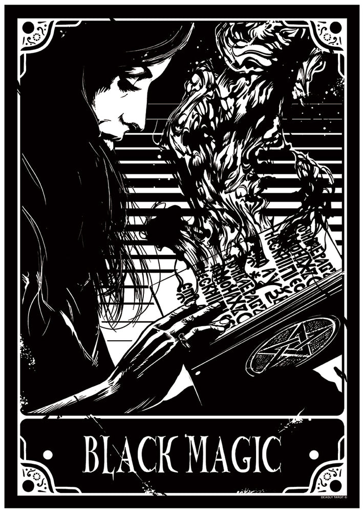 Deadly Tarot - Black Magic Mini Poster