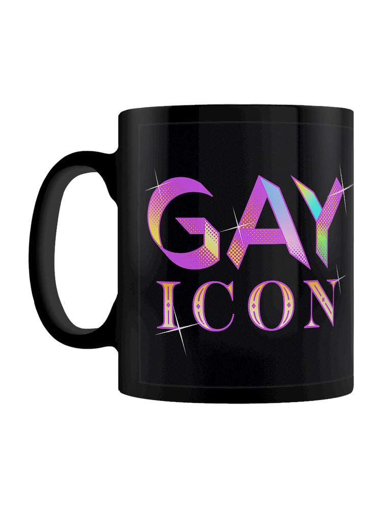 Gay Icon Black Mug